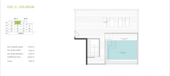 3 chambres Penthouse à Dehesa De Campoamor, Spain No. 6666 14