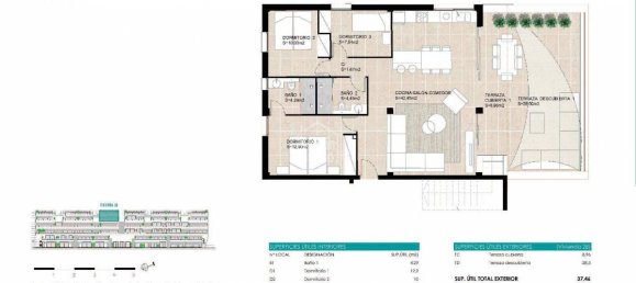3 Schlafzimmer Wohnung in Es Mercadal, Spain, Nr. 1468 15