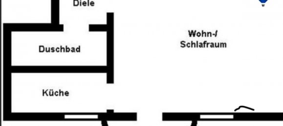 Apartamento de 1 dormitorio en Bielefeld, Germany No. 106576 2