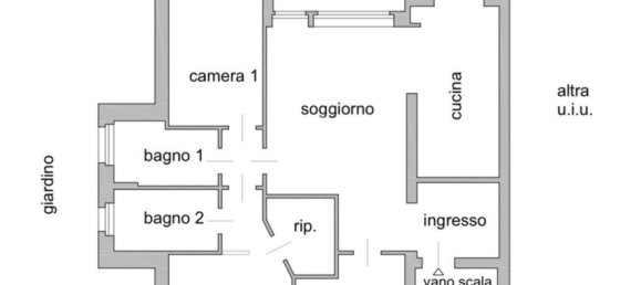 5 rooms Apartment in Vinovo, Italy No. 213594 17