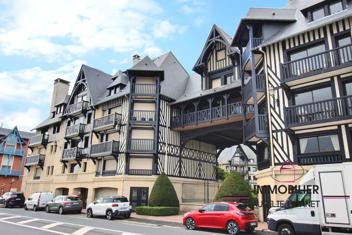 1 غرف نوم منزل ذو طابقين في Deauville, France رقم 346285