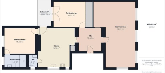 Apartamento de 2 dormitorios en Duren, Germany No. 66431 12