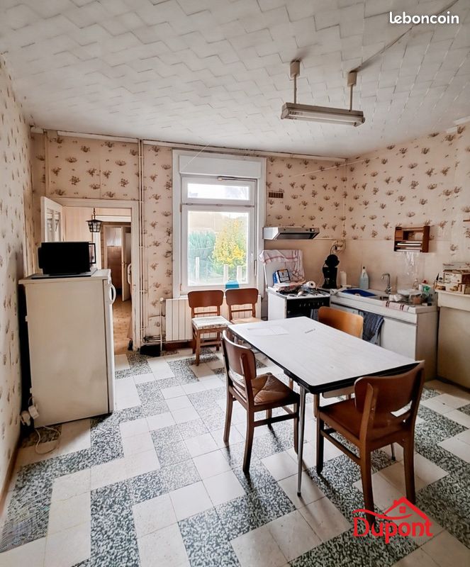 2 Schlafzimmer Haus in Douchy-les-Mines, France, Nr. 54582