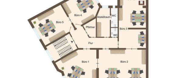 Здание с 18 комнатами в Росток, Германия № 29805 6