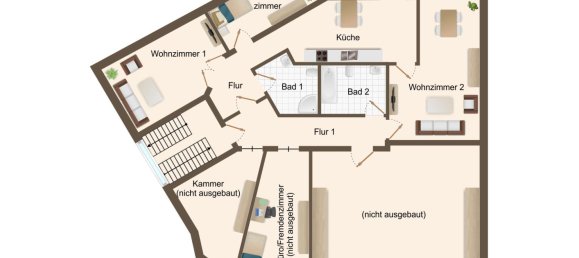 Здание с 18 комнатами в Росток, Германия № 29805 7