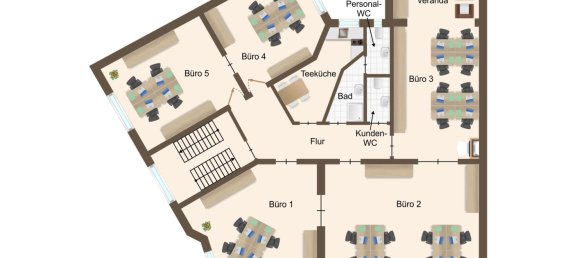 Здание с 18 комнатами в Росток, Германия № 29805 5