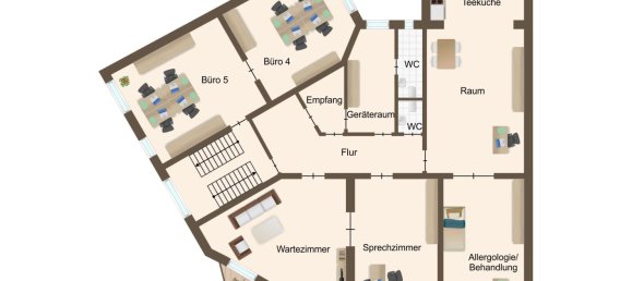 Здание с 18 комнатами в Росток, Германия № 29805 4