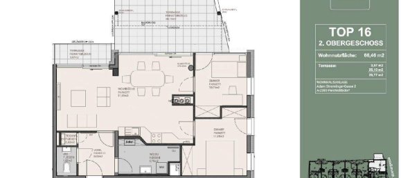 Квартира с 3 комнатами в Перхтольдсдорф, Австрия № 135926 8