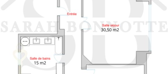 3 غرف نوم شقة في Mulhouse, France رقم 93125 14
