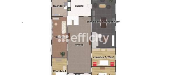 3 chambres Maison à La Bourdinière-Saint-Loup, France No. 61163 3