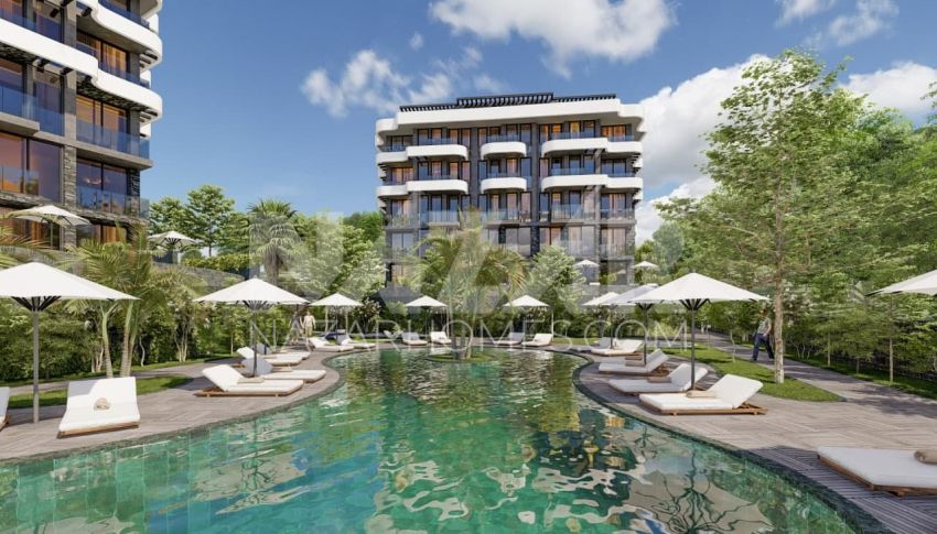 Wohnung 1+1 in Alanya, Turkey, Nr. 42149