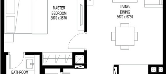 1 Schlafzimmer Wohnung in SOBHA HARTLAND, Meydan, UAE, Nr. 59561 18
