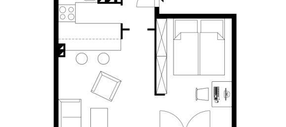 Студия в Гезундбруннен, Германия № 63724 29