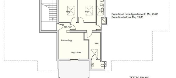 3 bedrooms Penthouse in Tortoreto, Italy No. 228959 9