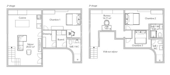 3 bedrooms Apartment in Paris, France No. 178982 6