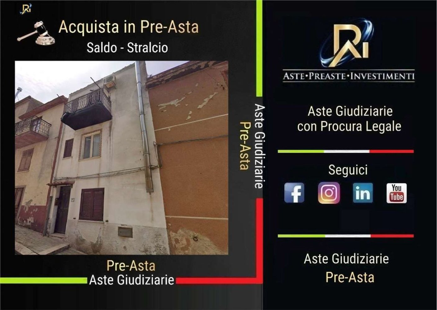 Квартира с 5 комнатами в Леркара Фридди, Италия № 221040