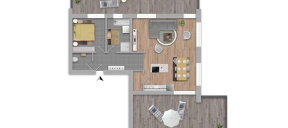 3 rooms Penthouse in Bad Schallerbach, Austria No. 230047 19