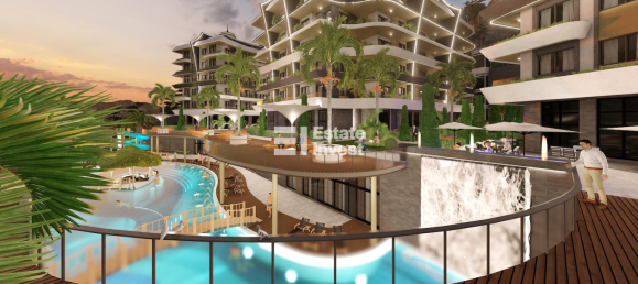 شقة 1+1 في Alanya, Turkey رقم 26484 2