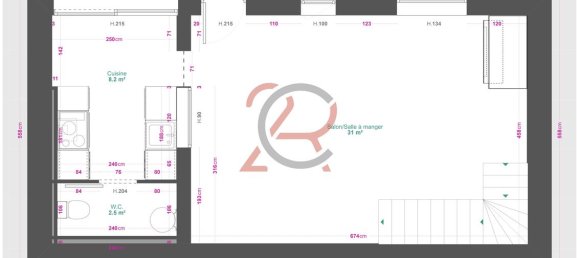 2 غرف نوم منزل في Brest, France رقم 205198 13