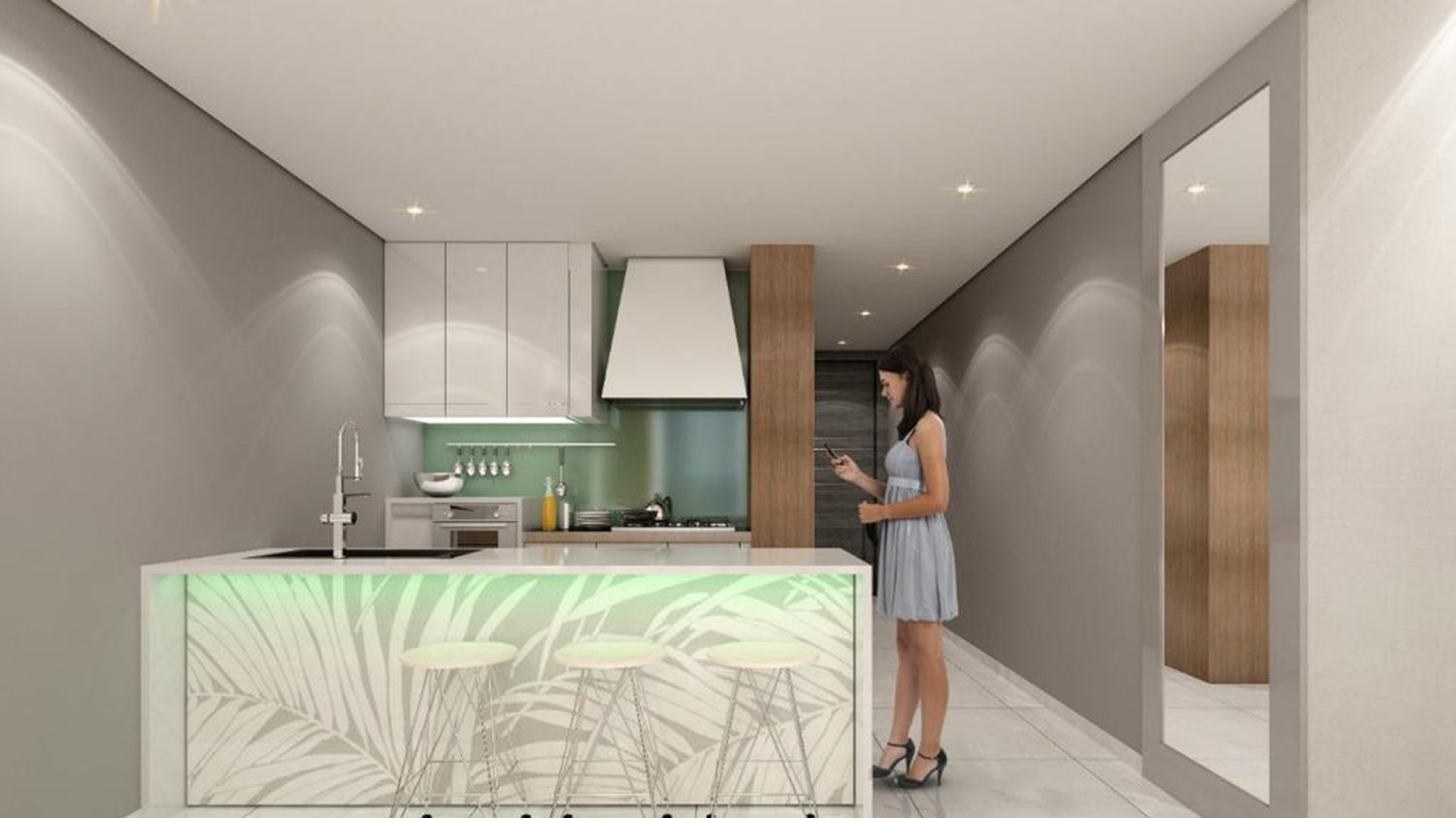 Квартира с 1 спальней в NOBLES TOWER, Бизнес-Бэй, ОАЭ № 62803