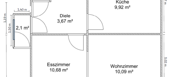 2 Schlafzimmer Stadthaus in Kulmbach, Germany, Nr. 321631 6