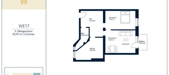 Apartamento de 2 habitaciónes en Friedenau, Germany No. 28225 3