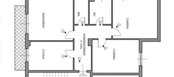 3 rooms Apartment in Roccastrada, Italy No. 294348 19