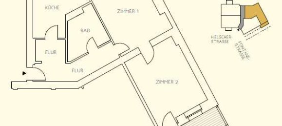 Квартира с 3 комнатами в Вильгельмсру, Германия № 15183 12
