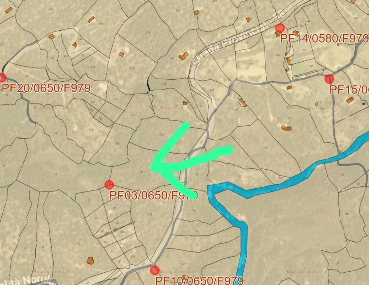 15000m² Land in Nuoro, Italy No. 296630