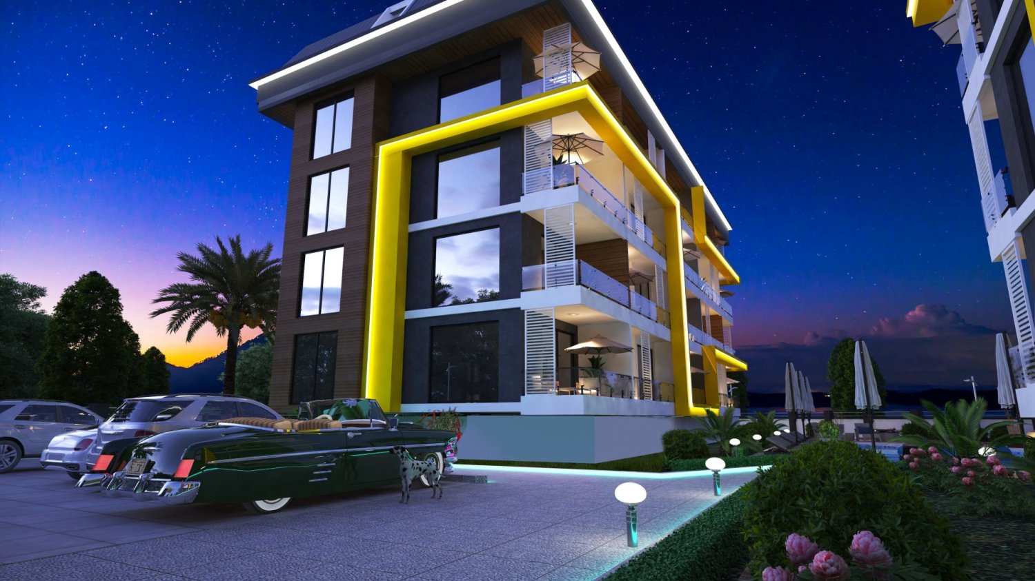 Appartement 1+1 à Alanya, Turkey No. 17684