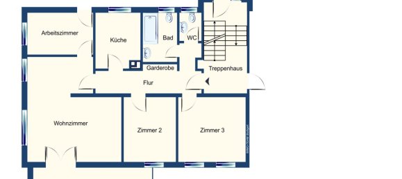 Apartamento de 3 dormitorios en Stuttgart, Germany No. 44607 18