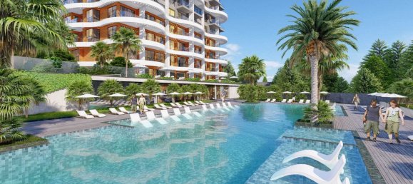 Квартира 1+1 в Kavi Skyland, Демирташ, Турция № 37127 3