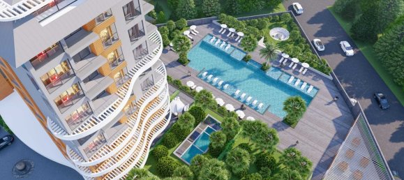 Квартира 1+1 в Kavi Skyland, Демирташ, Турция № 37127 2