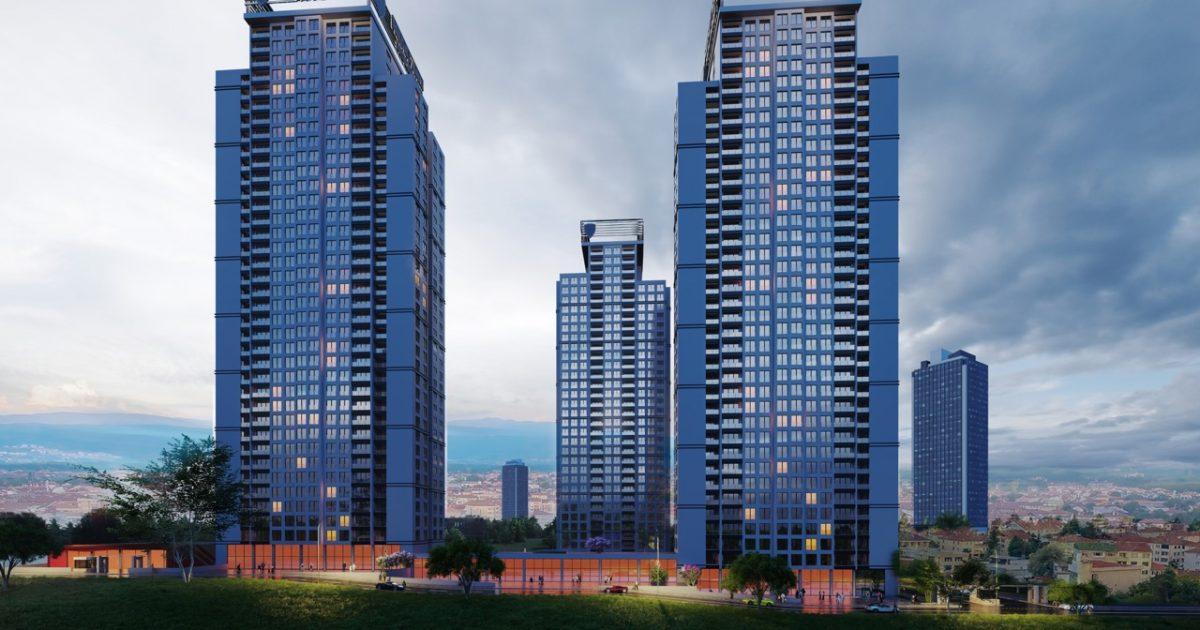 Недвижимость с 2 комнатами в Стамбул, Турция № 21140