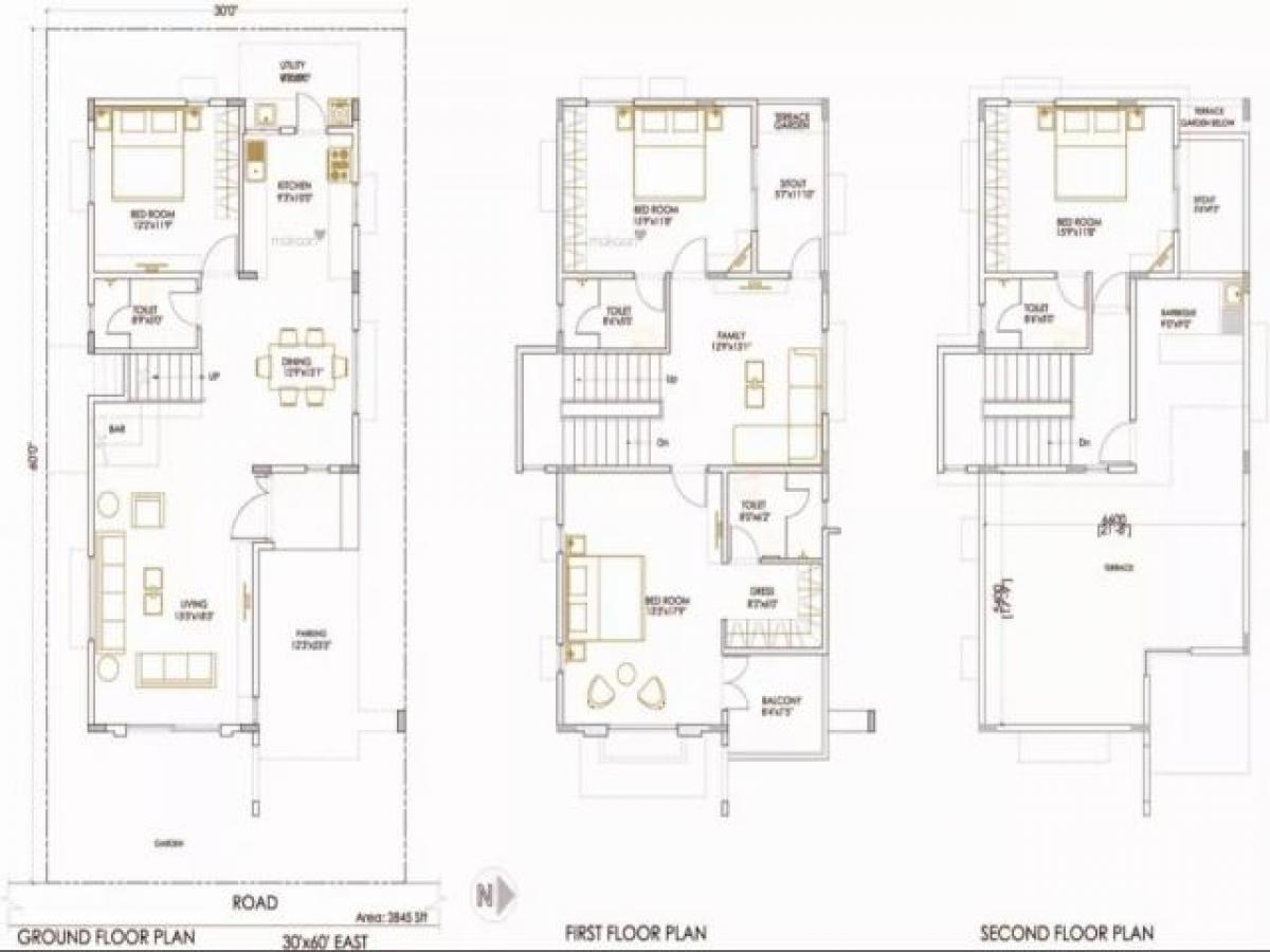 4 bedrooms House in Bangalore, India No. 1267