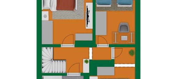 Дуплекс с 4 спальнями в Баден-Вюртемберг, Германия № 114488 9