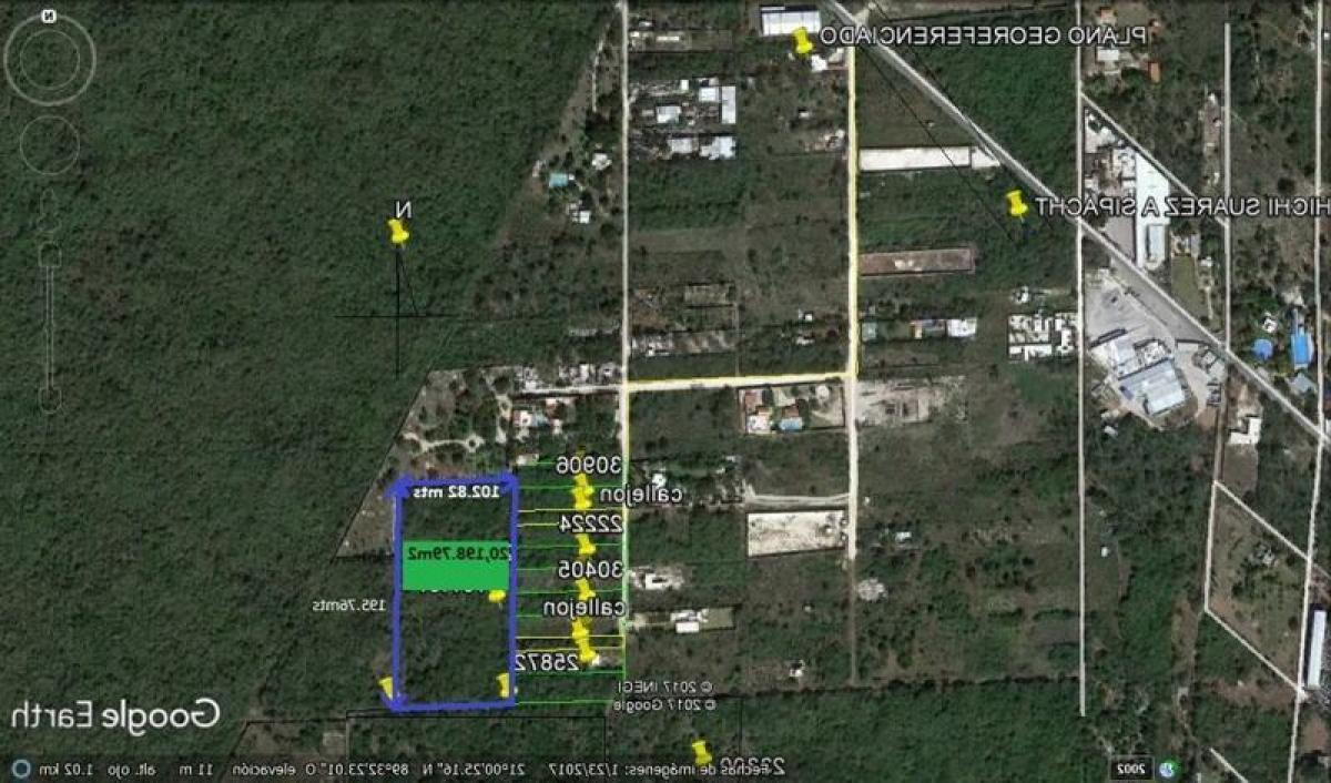 Terreno em Merida, Mexico N.º 118479