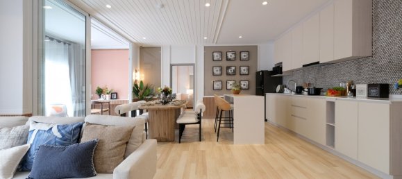 Квартира с 4 комнатами в Паттайя, Таиланд № 62801 3