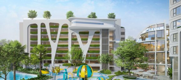 Квартира с 4 комнатами в Паттайя, Таиланд № 62801 24