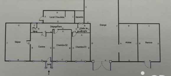 2 chambres Maison à Chaingy, France No. 46421 11