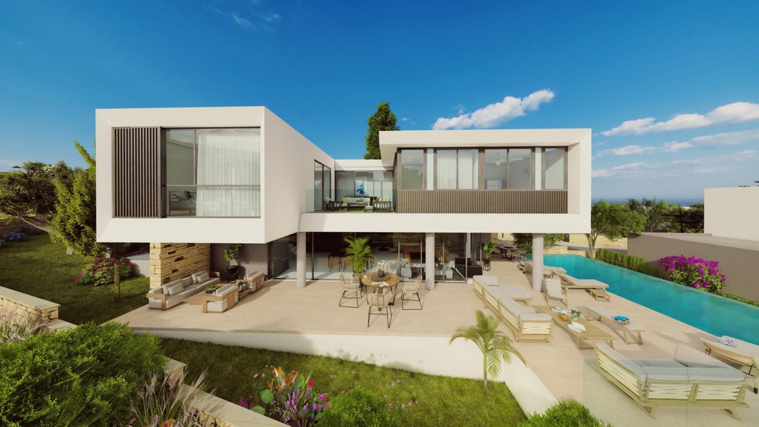 Вилла с 3 спальнями в Viewpoint Hills, Пейя, Кипр № 17420