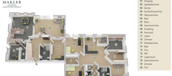Oficina de 17 habitaciónes en Leer, Germany No. 242276 44