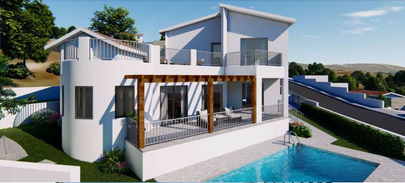 4 Schlafzimmer Villa in Neo Chorio, Cyprus, Nr. 9317