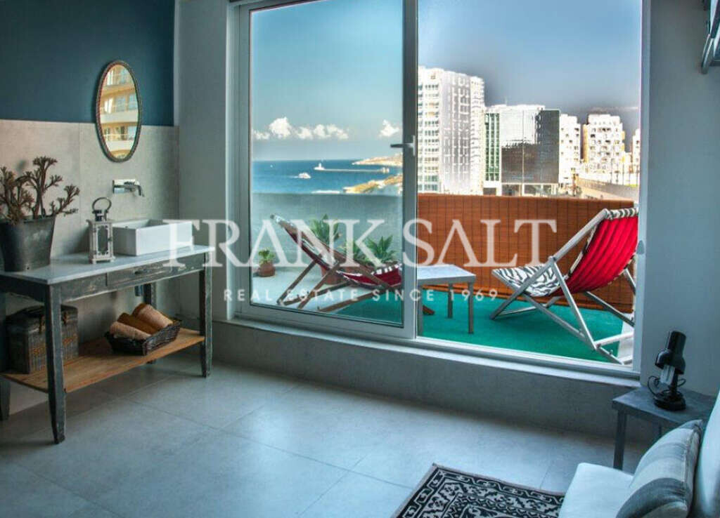 Квартира с 1 спальней в Слима, Мальта № 4038