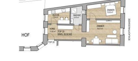 2-salle Appartement à Vienna, Austria No. 78057 16