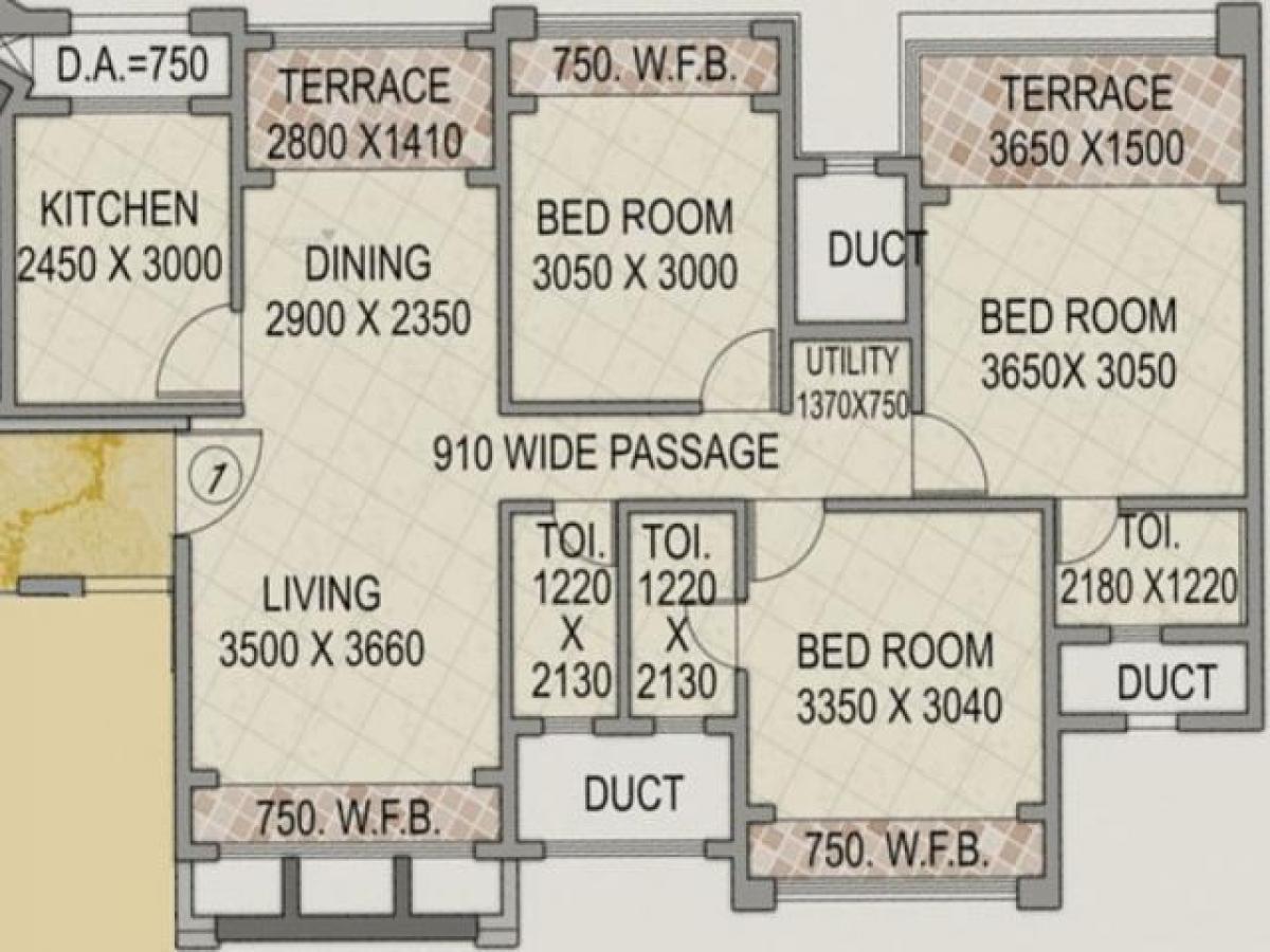 3 bedrooms House in Mumbai, India No. 58992
