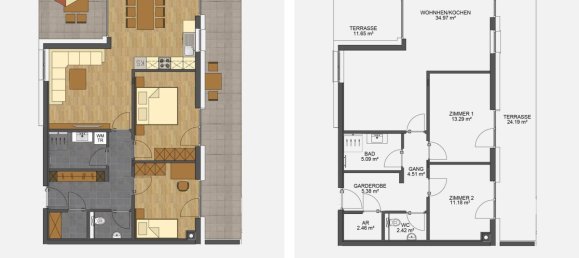 3-Zimmer Wohnung in Nüziders, Austria, Nr. 58335 7