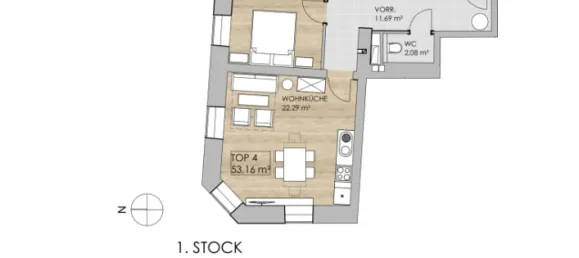 2 rooms Apartment in Hernals, Austria No. 233738 12