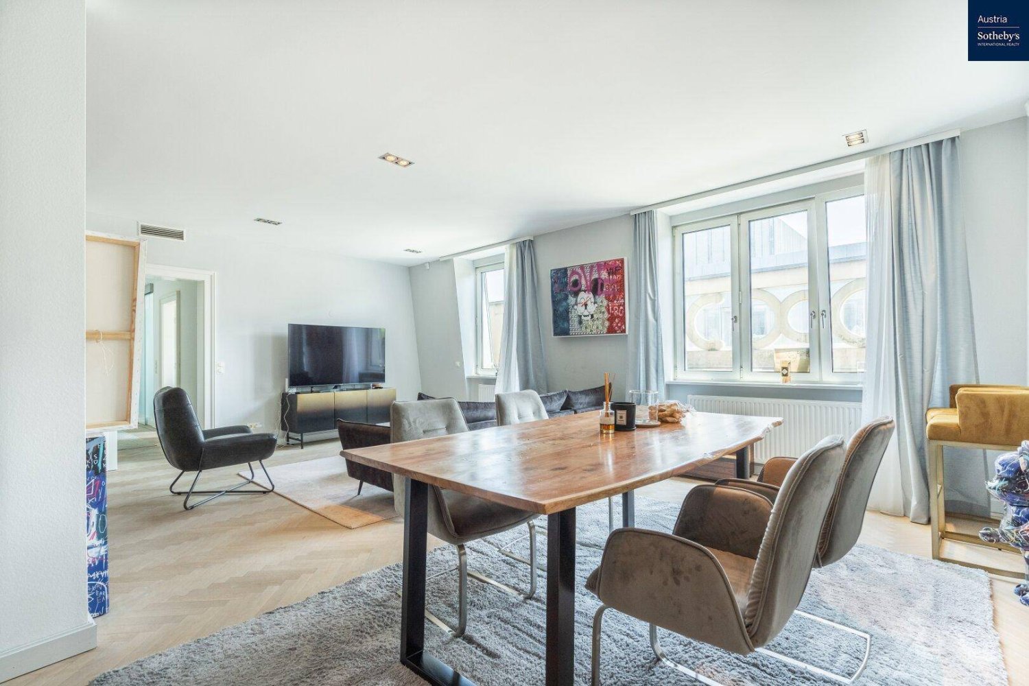 Квартира с 3 комнатами в Вена, Австрия № 97179