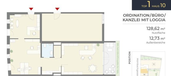 3-salle Bureau à Krems an der Donau, Austria No. 187221 2